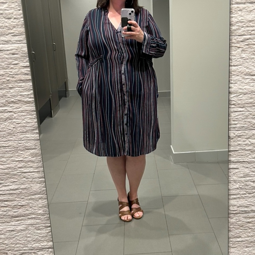 Button down dress